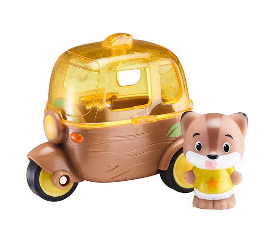 Motocykl z wózkiem bocznym- Klorofil