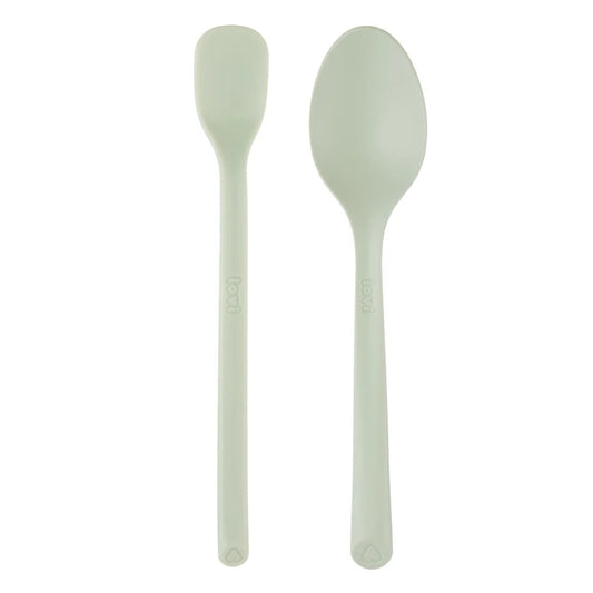 Pierwsza łyżeczka i łyżka stołowa - Lovi Pistachio