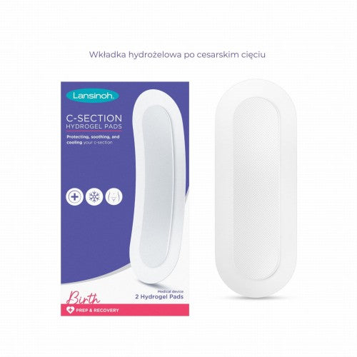 Wkładka żelowa po cesarskim cięciu - Lansinoh