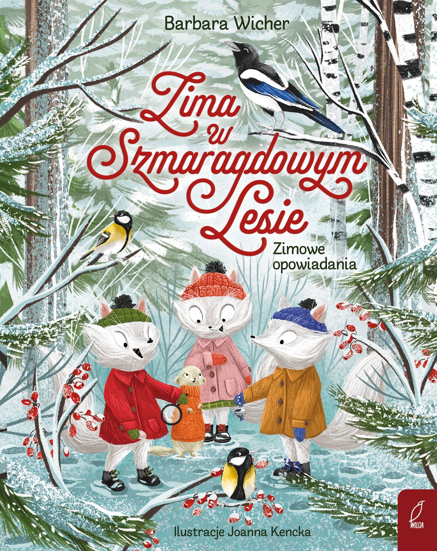 Zima w szmaragdowym lesie - Wydawnictwo Wilga