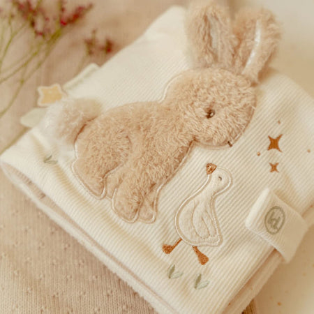 Duża książeczka aktywizująca Newborn Natural - Little Dutch