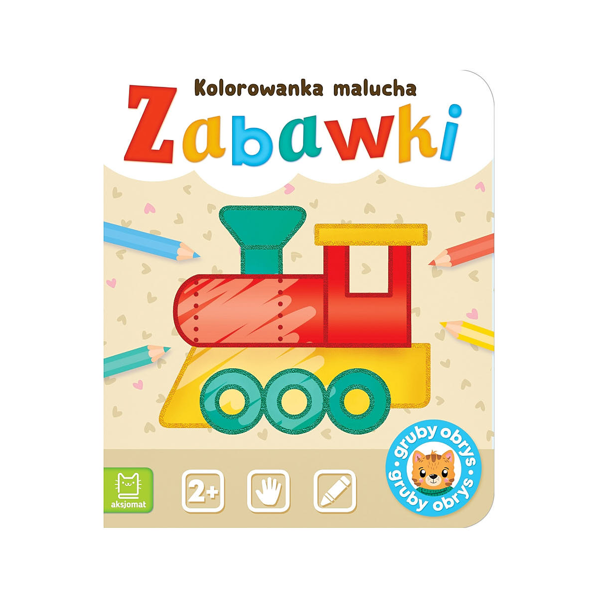 Kolorowanka malucha - Wydawnictwo Aksjomat Zabawki