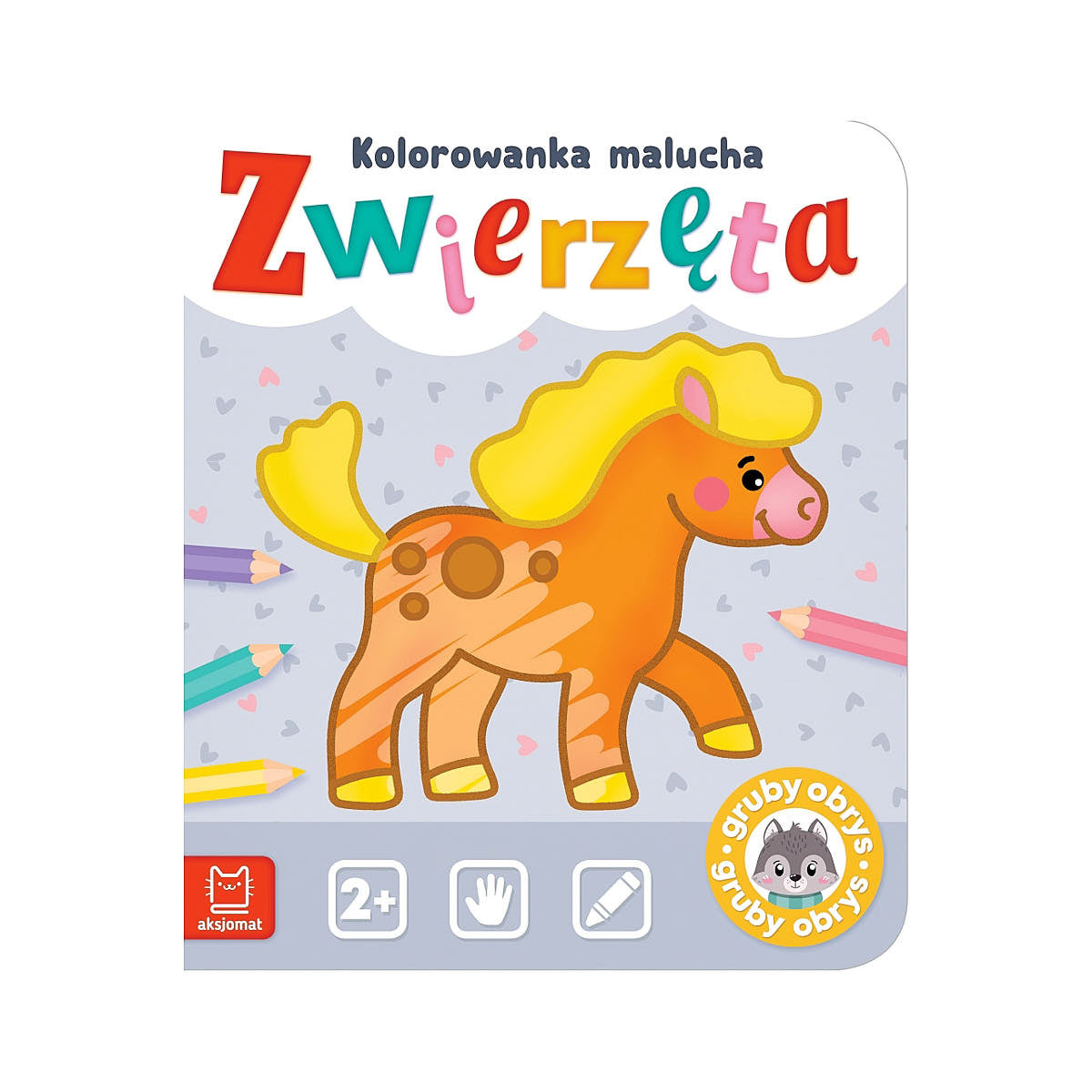 Kolorowanka malucha - Wydawnictwo Aksjomat Zwierzęta