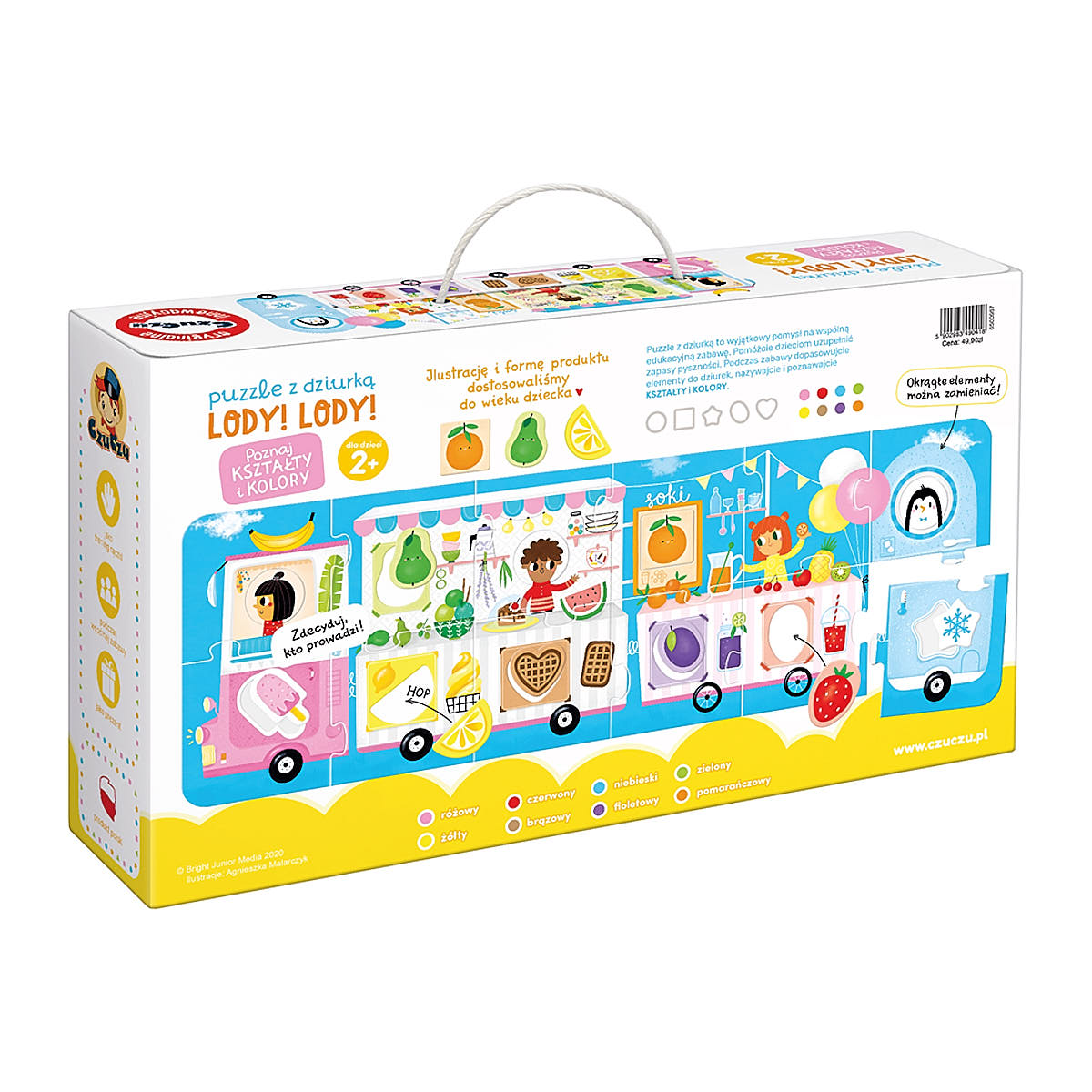 Puzzle z dziurką Lody! Lody! - CzuCzu