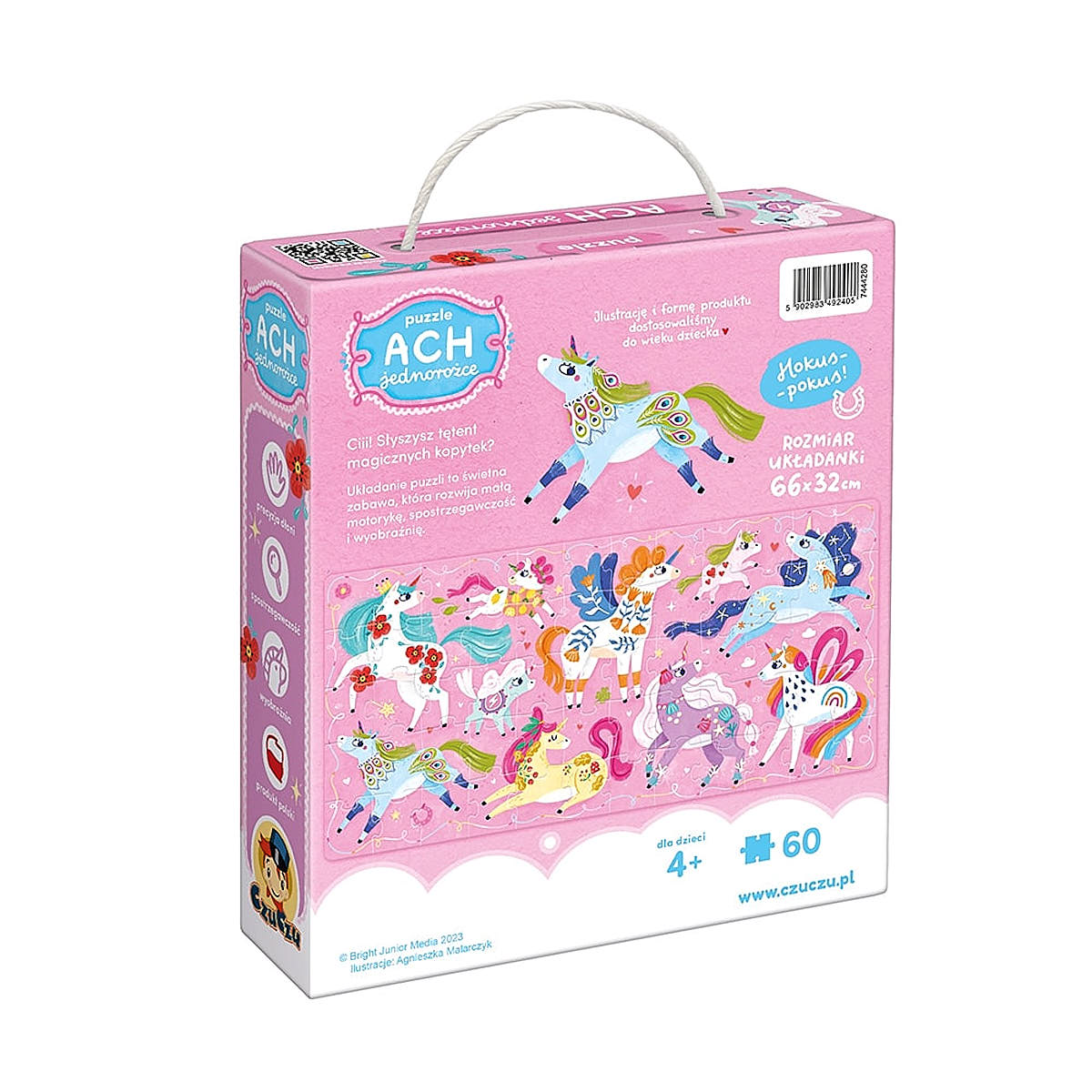 Puzzle Ach Jednorożce - Czuczu