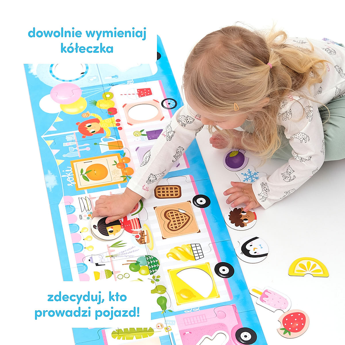 Puzzle z dziurką Lody! Lody! - CzuCzu