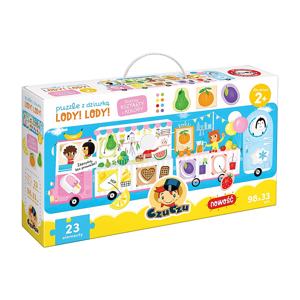 Puzzle z dziurką Lody! Lody! - CzuCzu