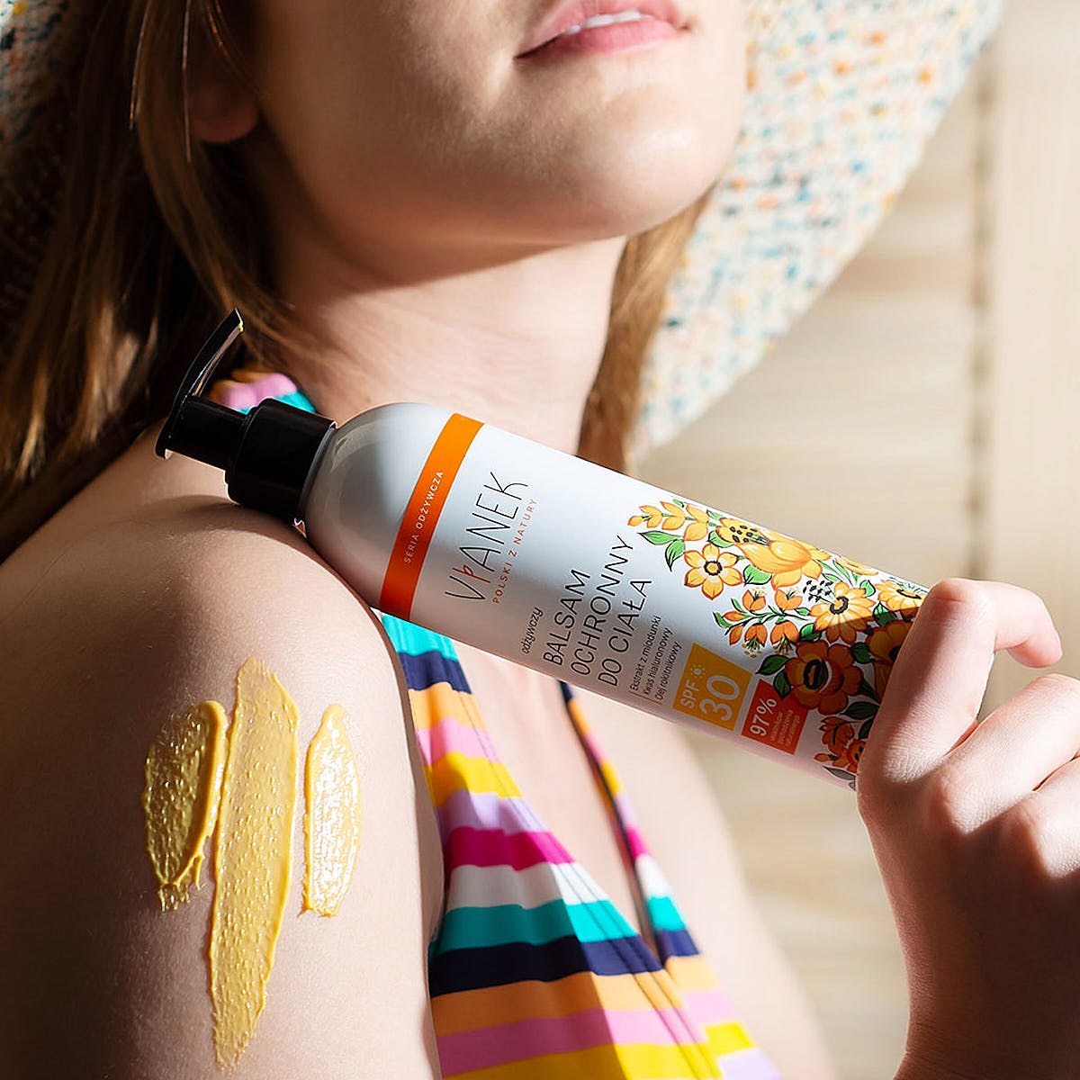 Odżywczy balsam ochronny do ciała SPF30 - Vianek
