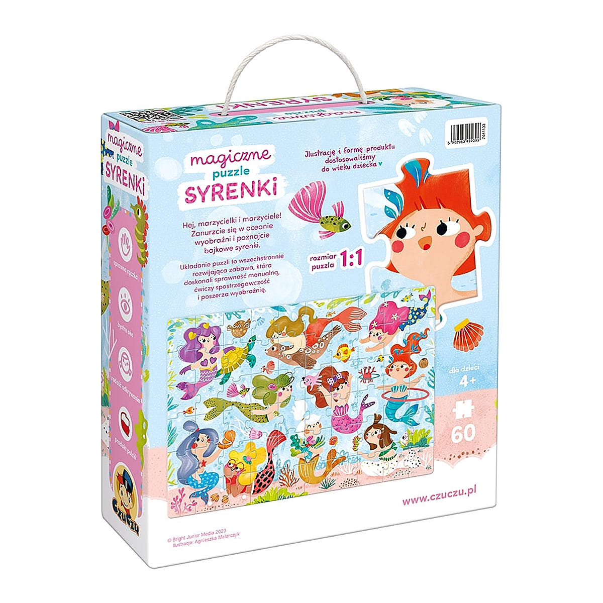 Magiczne puzzle Syrenki - Czuczu