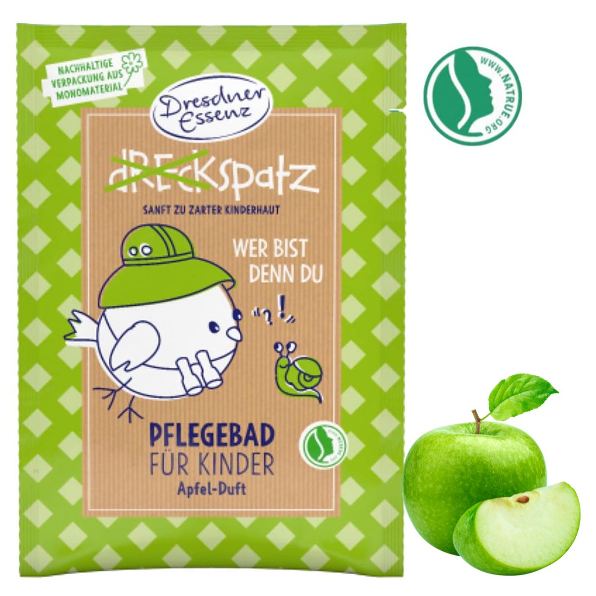 Kim jesteś? - Jabłkowa sól do kąpieli - Dresdner Essenz 50g
