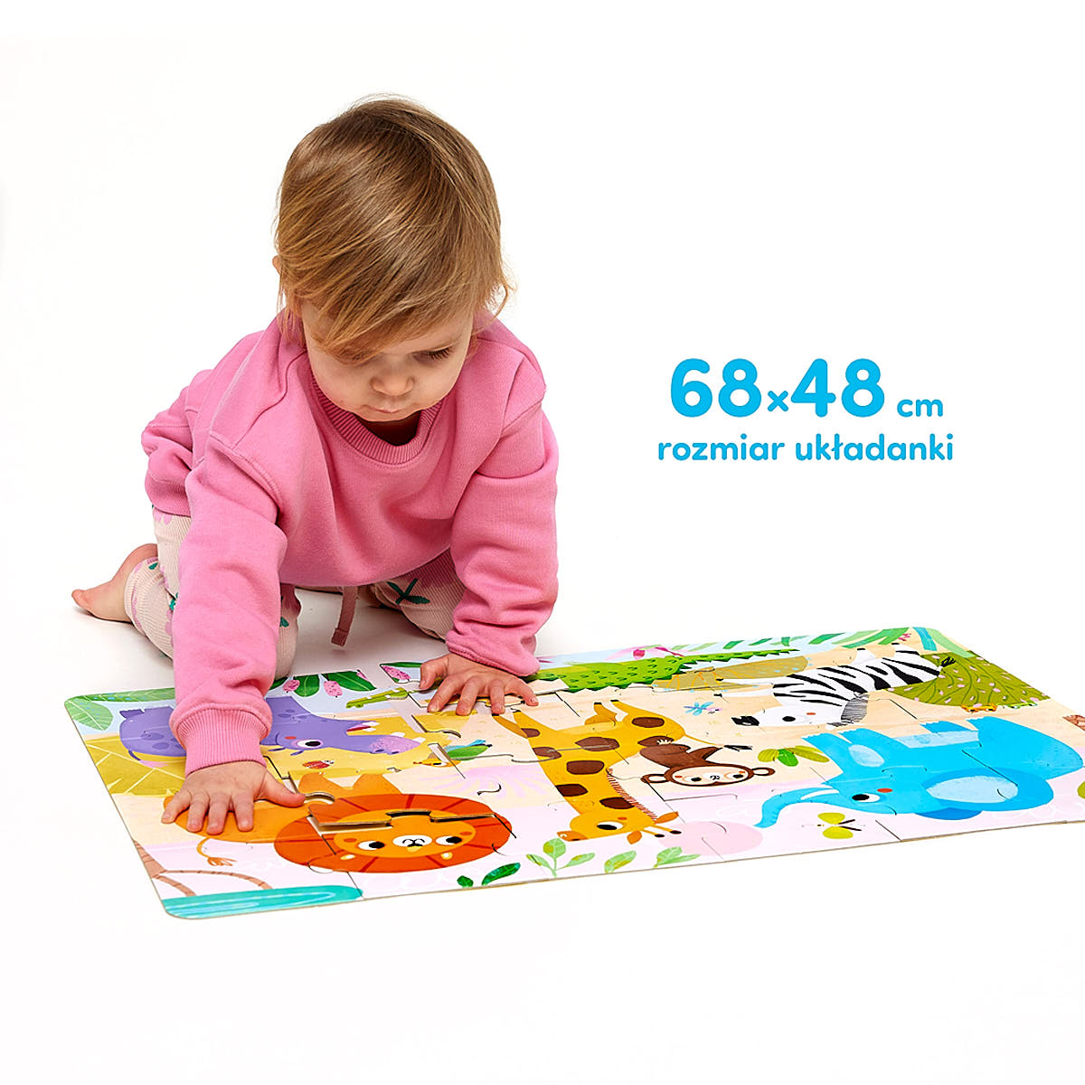 Dzikie Puzzle Sawanna - CzuCzu