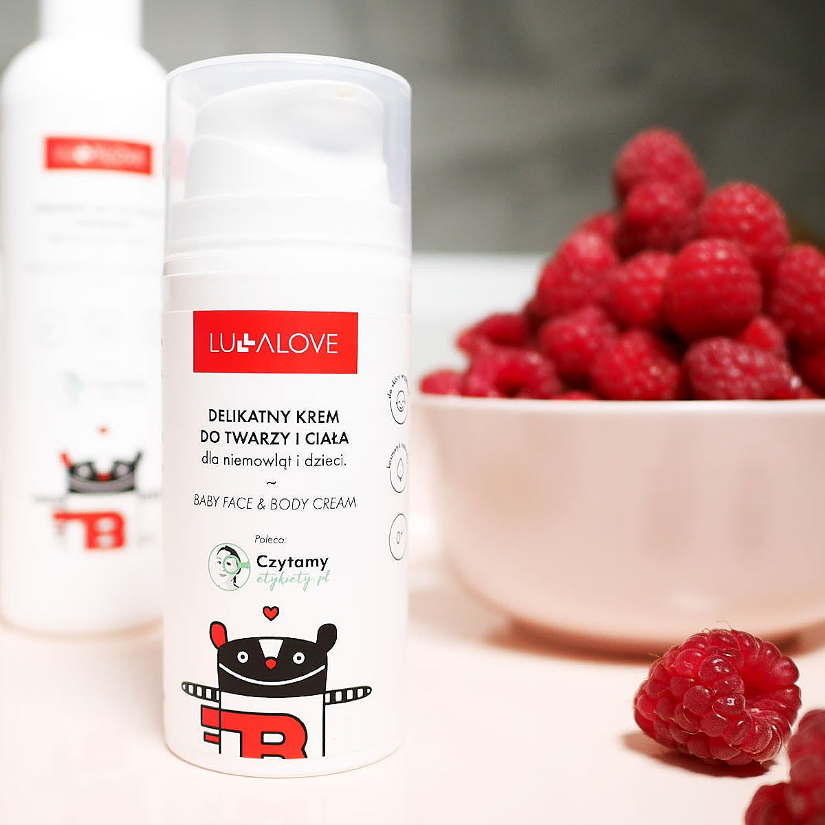 Delikatny krem do twarzy i ciała dla dzieci - 100 ml - Lullalove