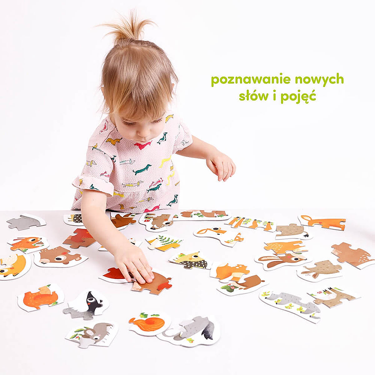 Puzzle progresywne Zwierzątka w lesie - CzuCzu