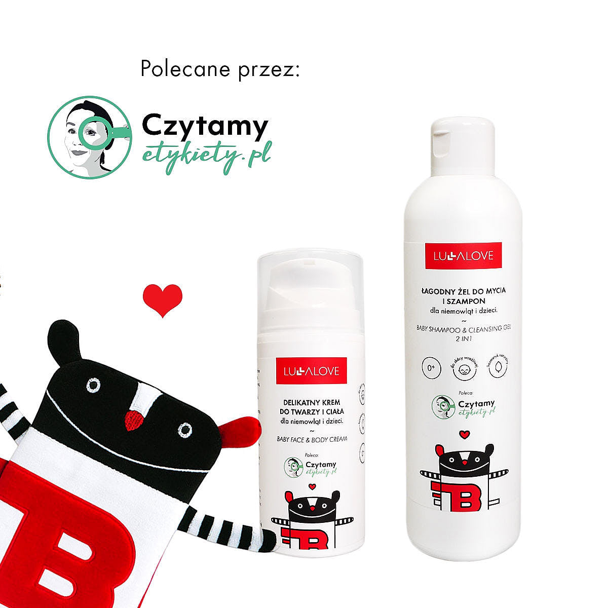 Delikatny krem do twarzy i ciała dla dzieci - 100 ml - Lullalove