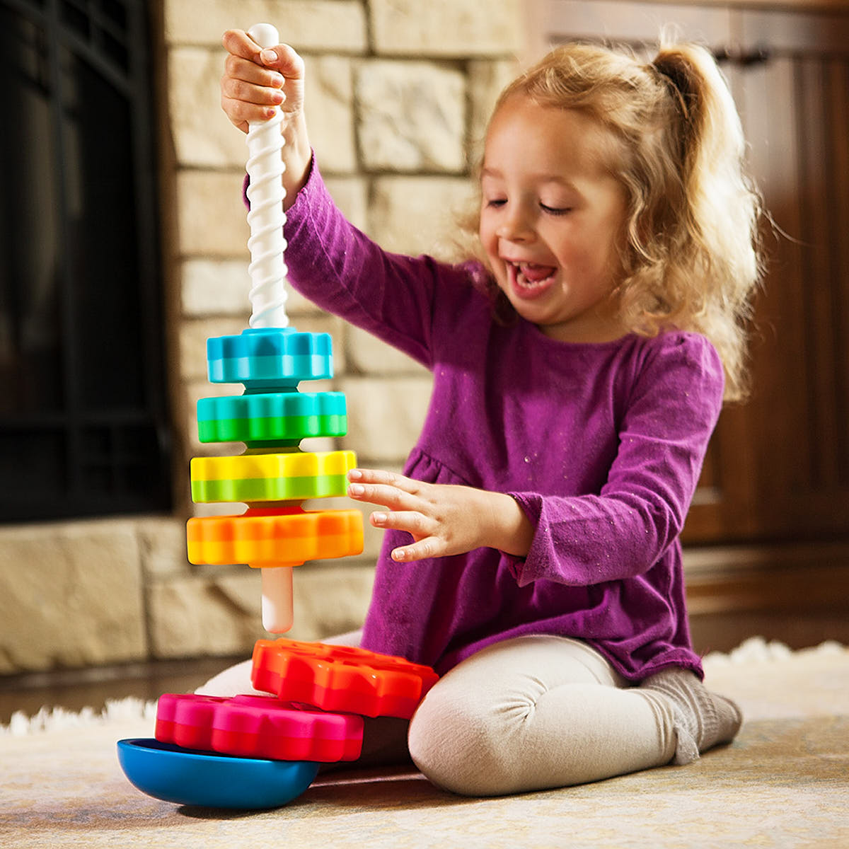 Zakręcona Wieża SpinAgain - Fat Brain Toys
