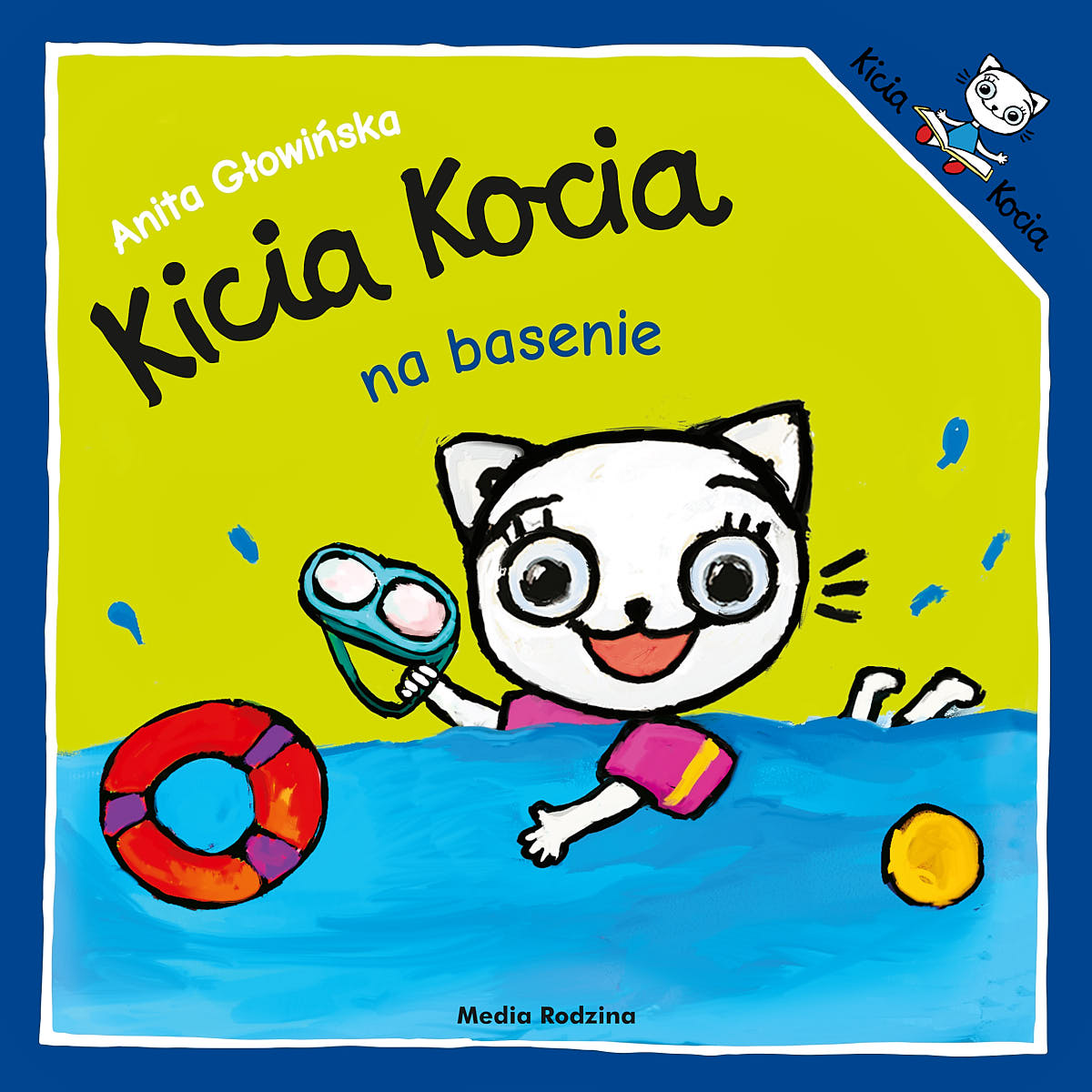 Kicia Kocia na basenie - Wydawnictwo Media Rodzina
