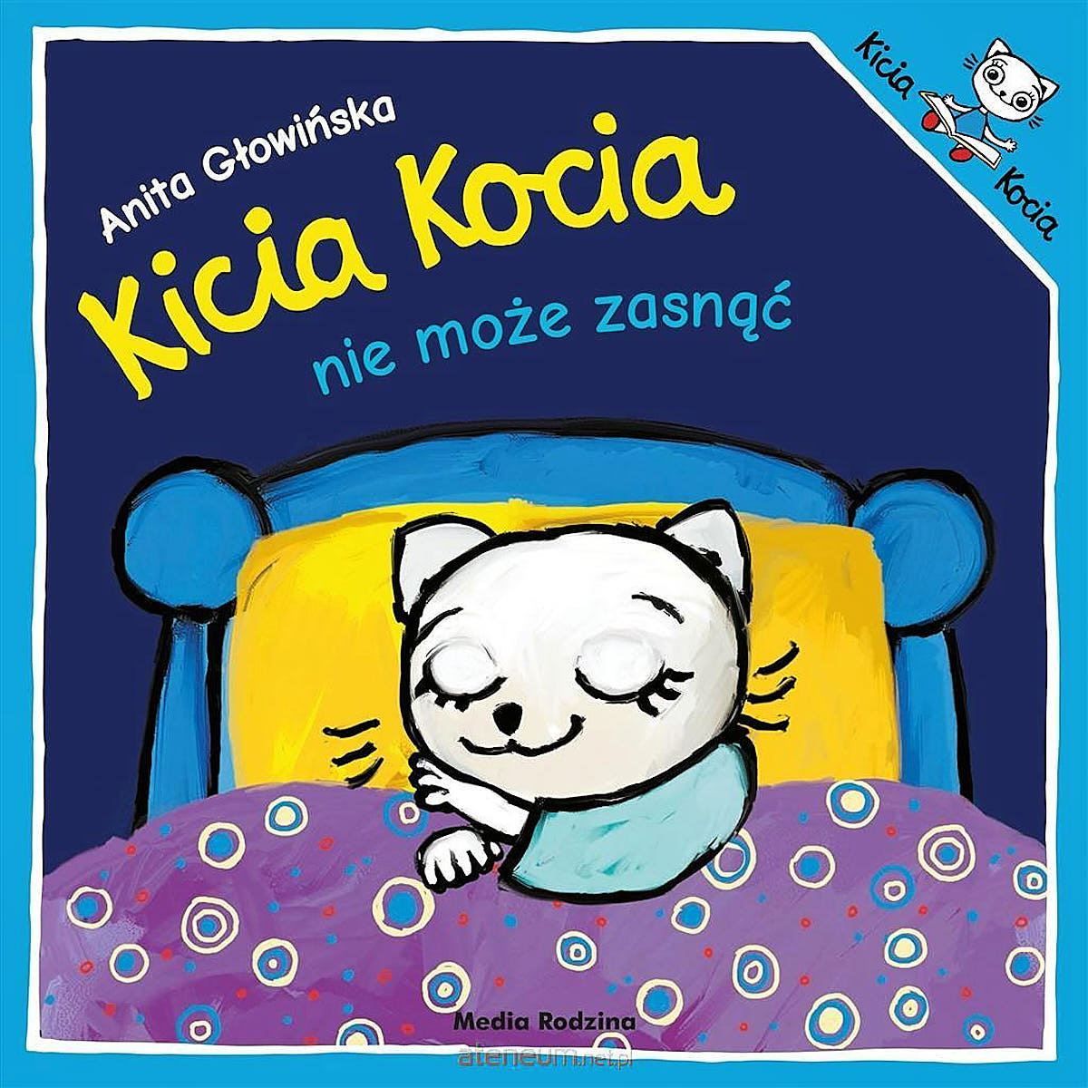 Kicia Kocia nie może zasnąć - Wydawnictwo Media Rodzina