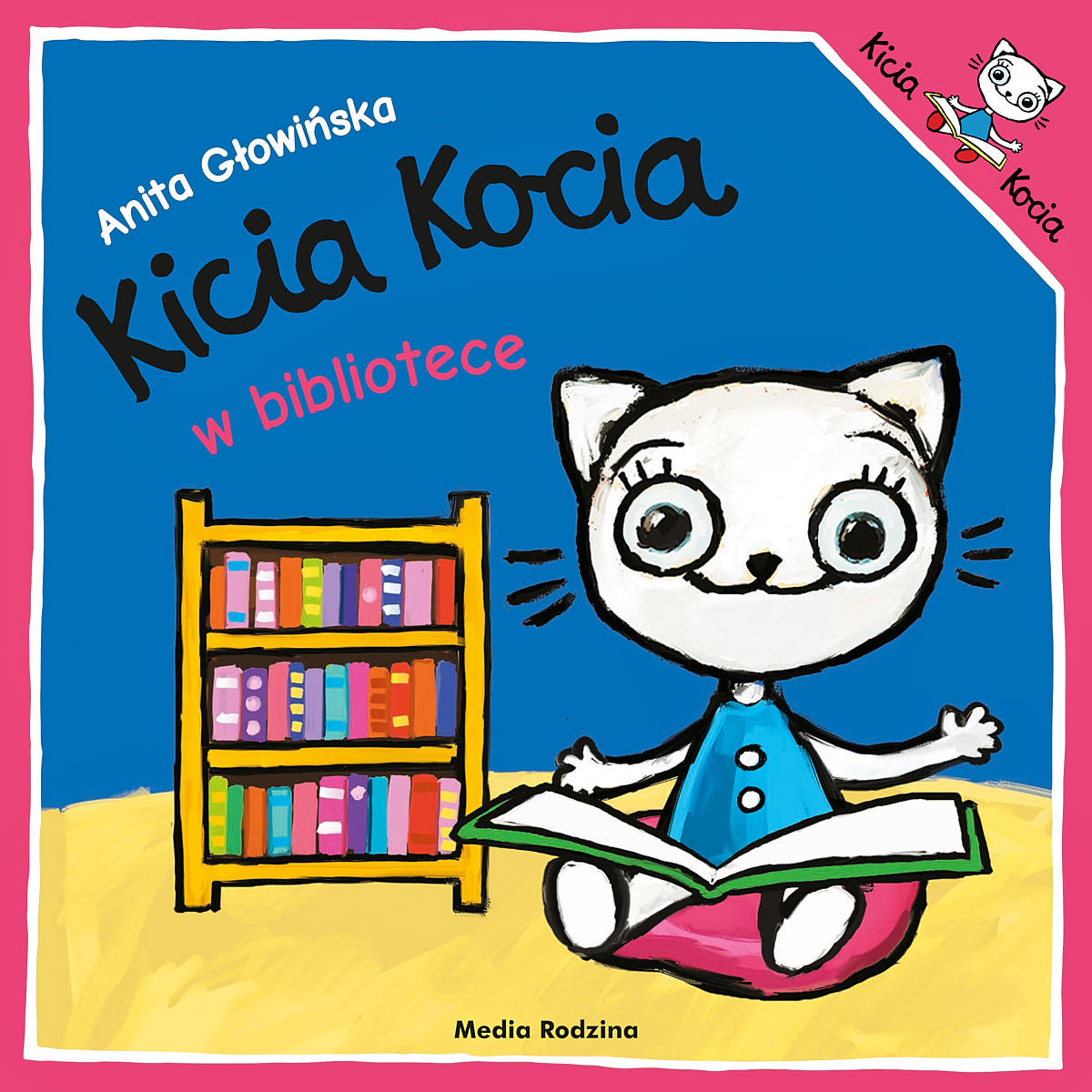 Kicia Kocia w bibliotece - Wydawnictwo Media Rodzina