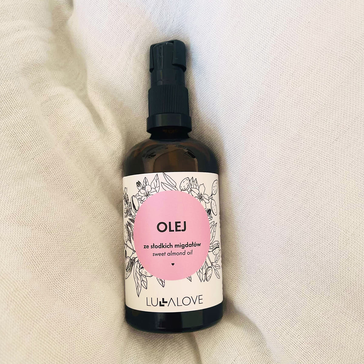 Olej ze słodkich migdałów 100 ml - Lullalove