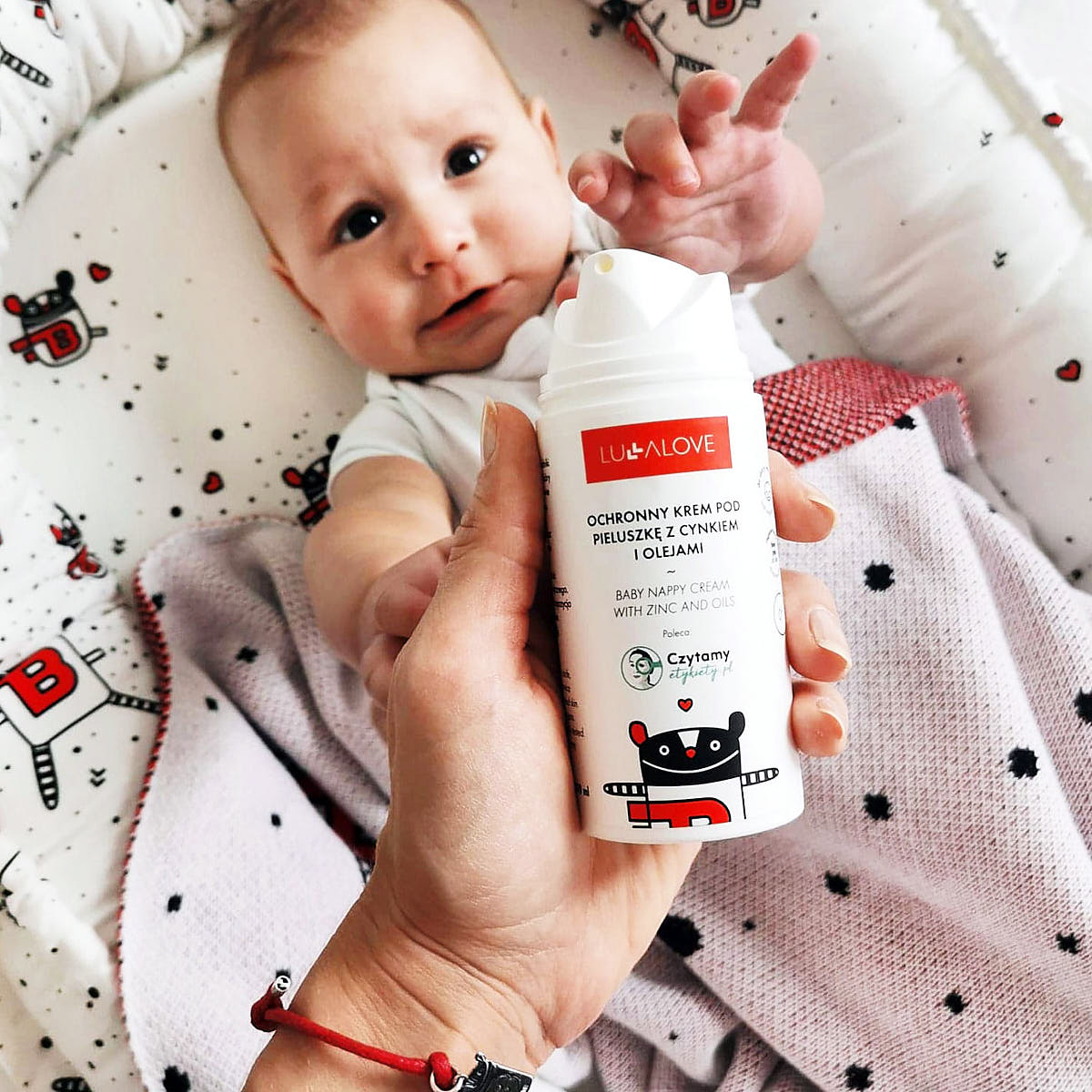 Ochronny krem pod pieluszkę z cynkiem i olejami 100 ml - Lullalove