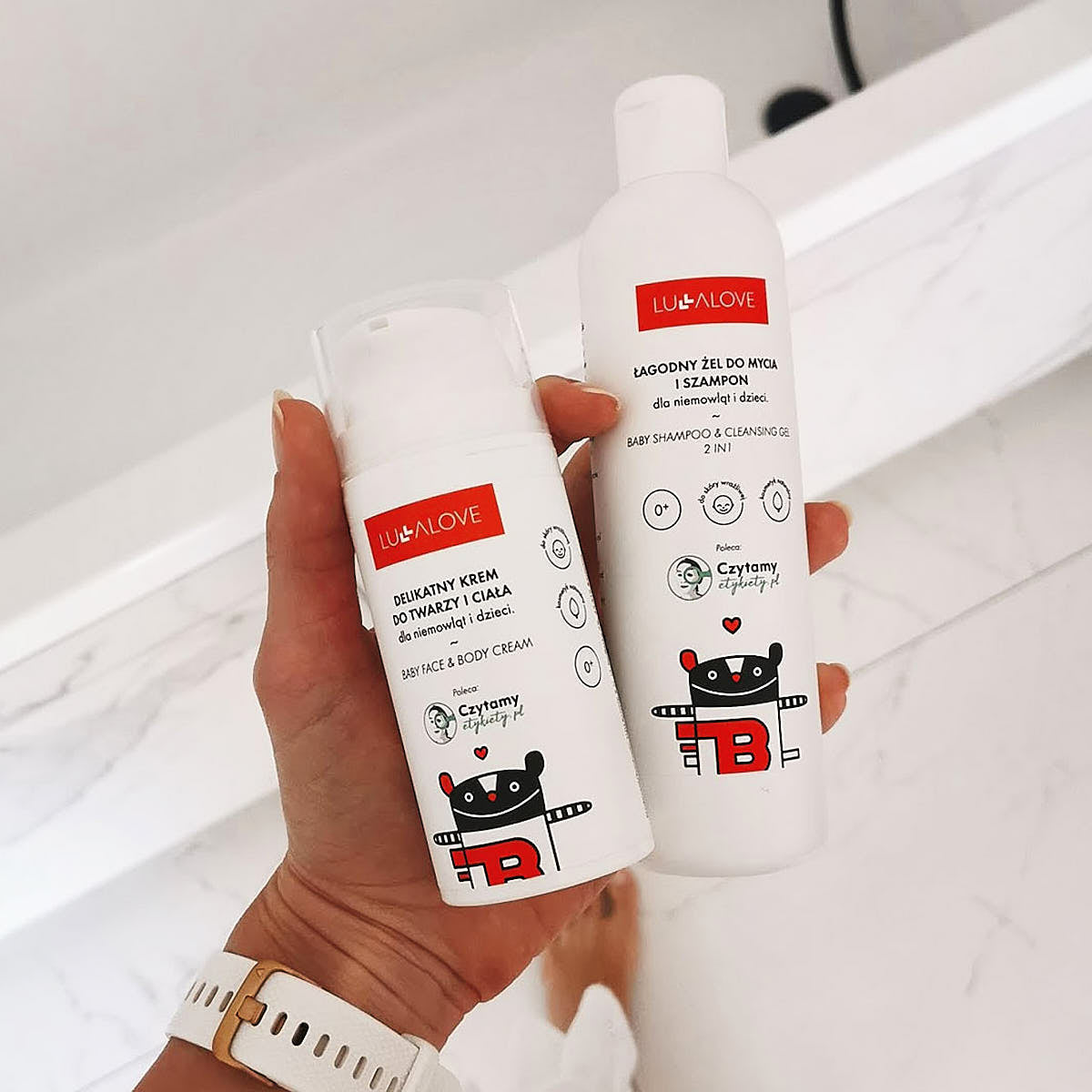 Delikatny krem do twarzy i ciała dla dzieci - 100 ml - Lullalove