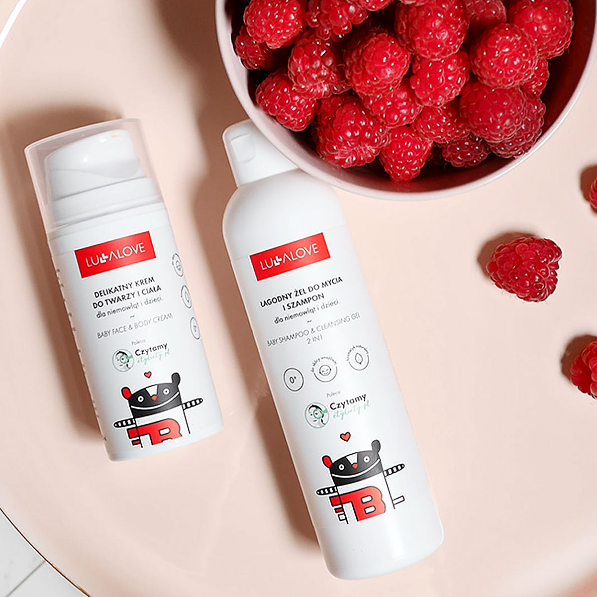 Delikatny krem do twarzy i ciała dla dzieci - 100 ml - Lullalove
