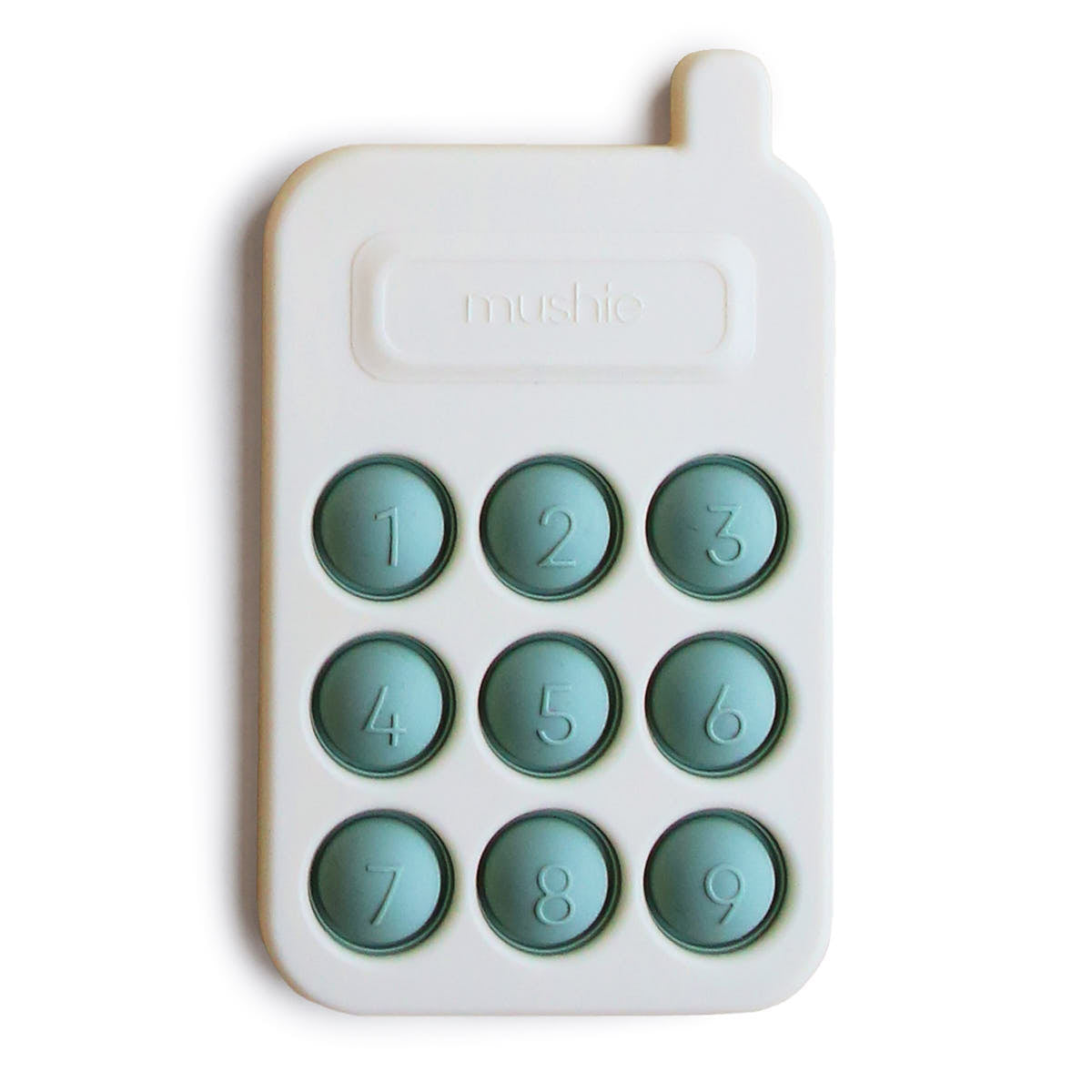 Telefon Press Toy - Mushie Cambridge Blue