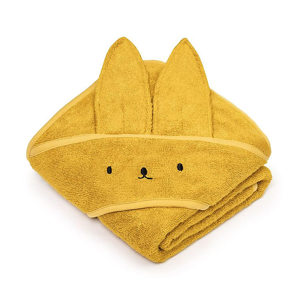 Bambusowy ręcznik - rabbit - My Memi mustard