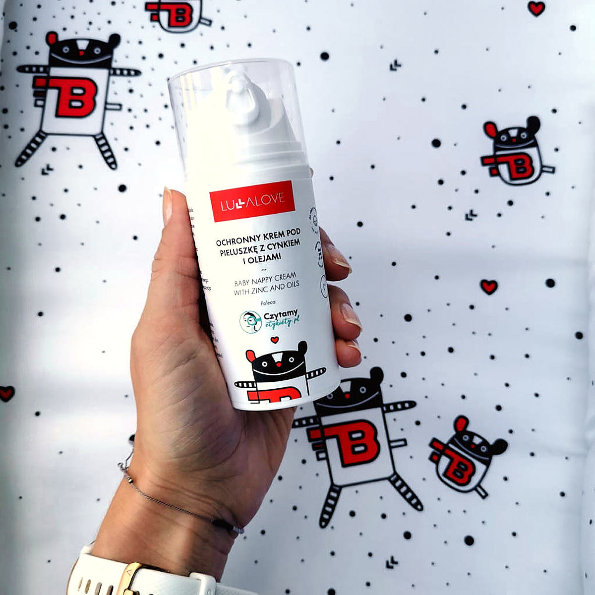 Ochronny krem pod pieluszkę z cynkiem i olejami 100 ml - Lullalove