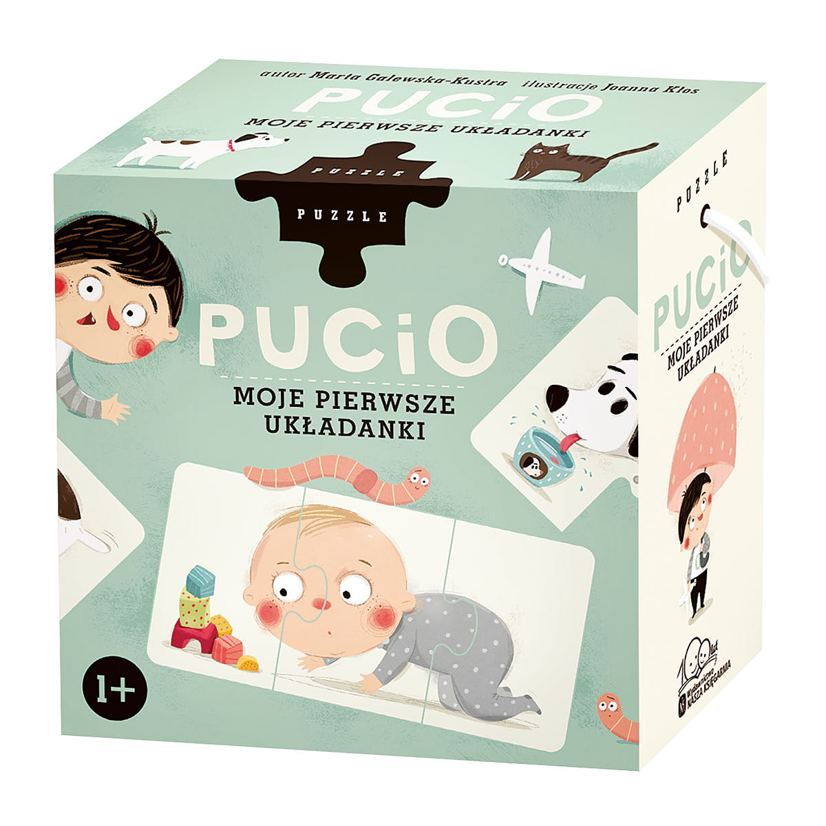 Pucio. Moje pierwsze układanki - Wydawnictwo Nasza Księgarnia