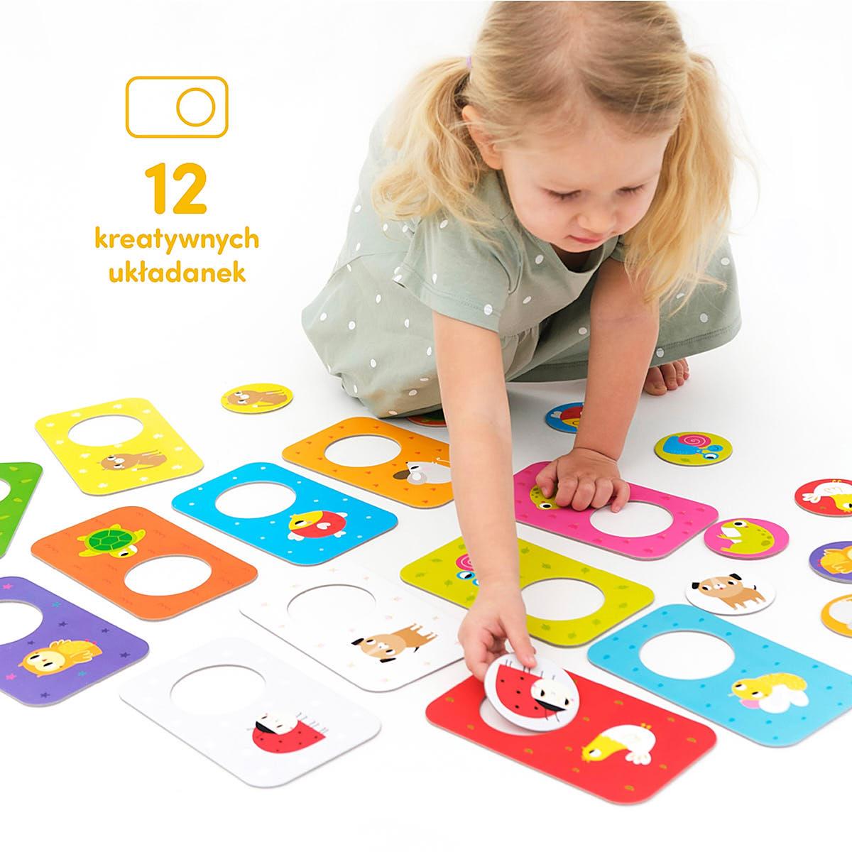 Puzzle z dziurką Przyjaciele - CzuCzu