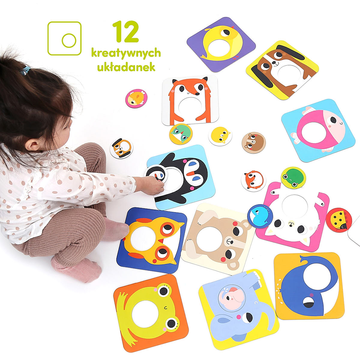 Puzzle z dziurką Maluchy - CzuCzu