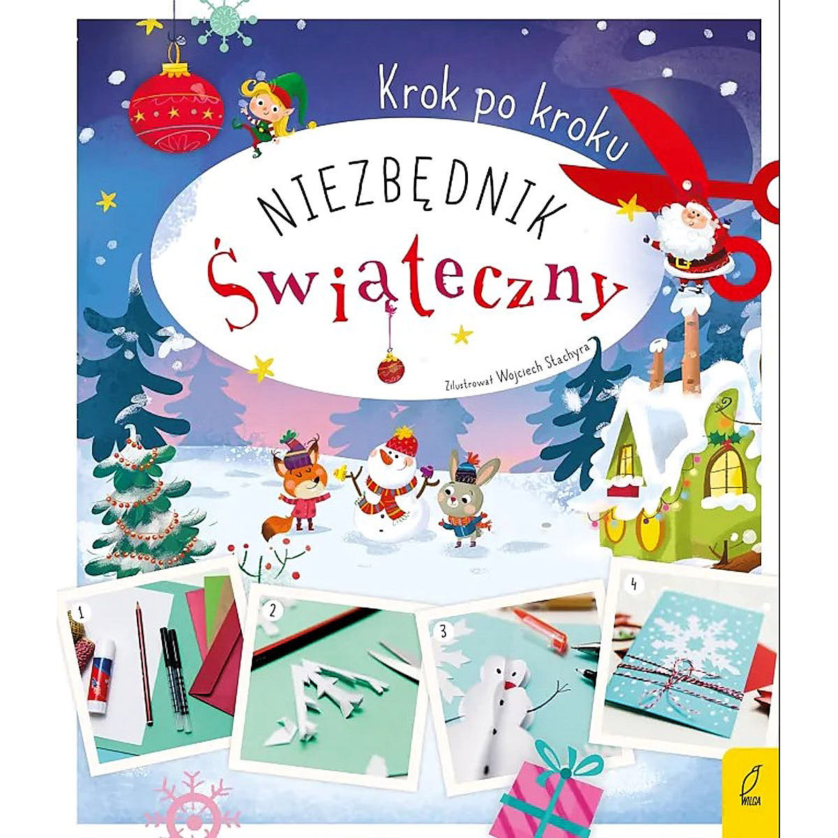 Rysowanie krok po kroku. Niezbędnik świąteczny - Wydawnictwo Wilga