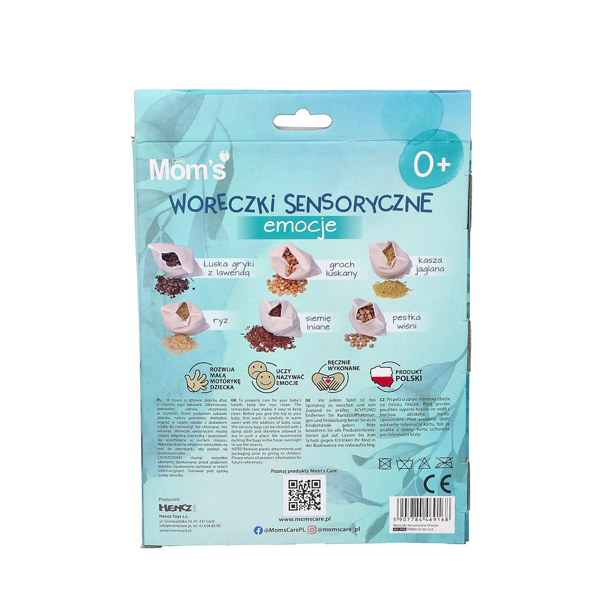 Woreczki sensoryczne Emocje - Mom's Care