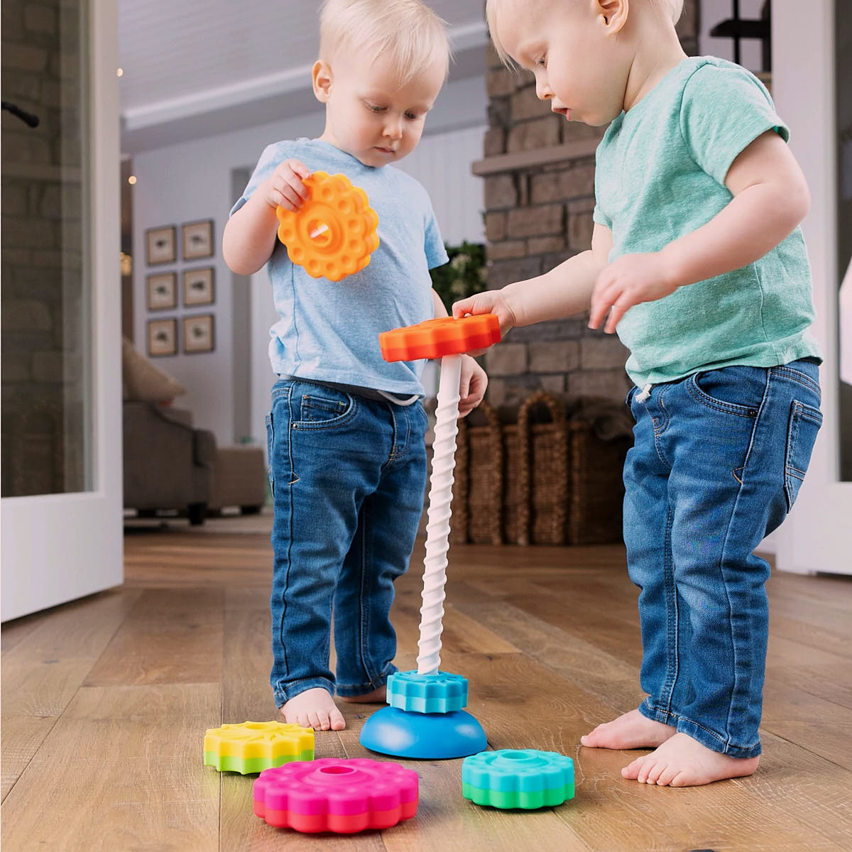 Zakręcona Wieża SpinAgain - Fat Brain Toys