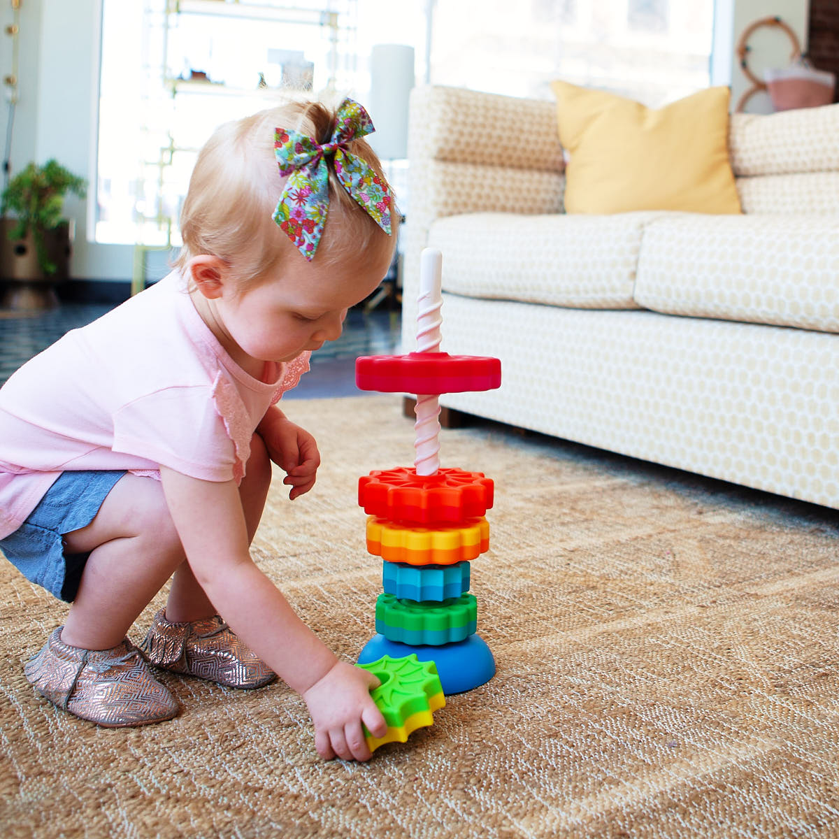 Zakręcona Wieża SpinAgain - Fat Brain Toys
