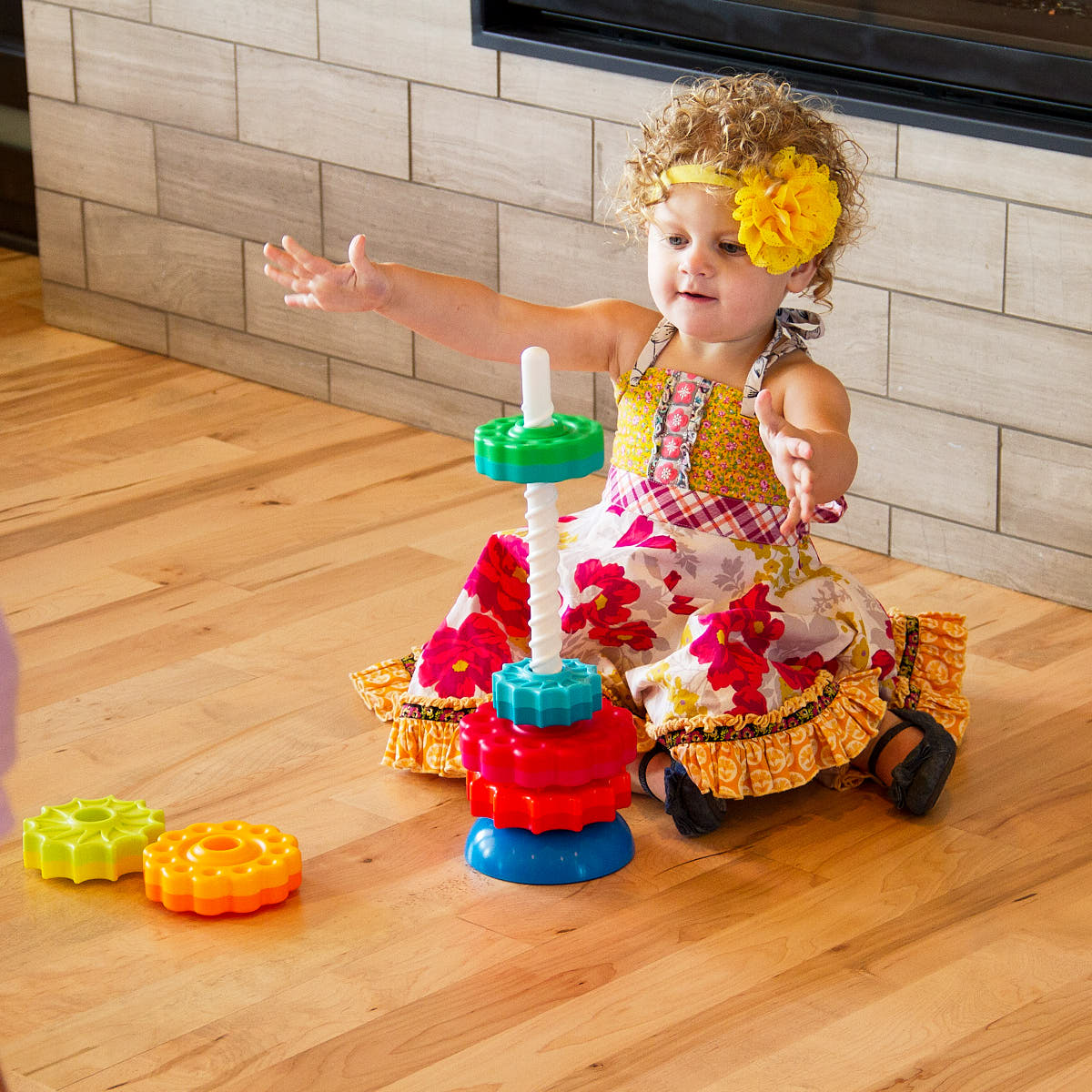 Zakręcona Wieża SpinAgain - Fat Brain Toys
