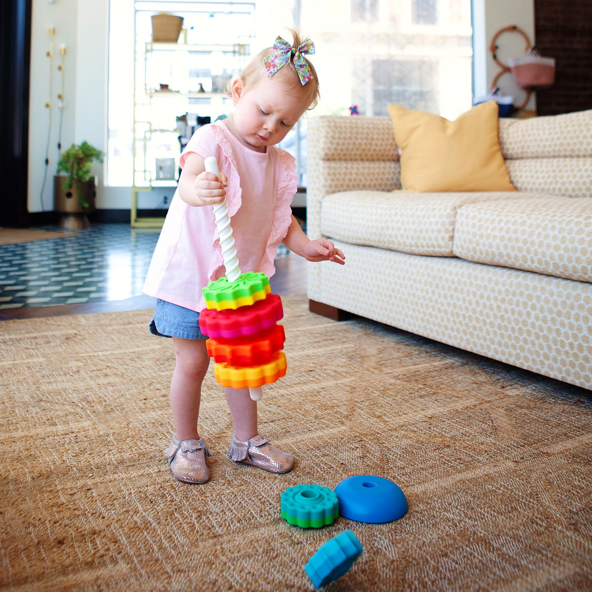 Zakręcona Wieża SpinAgain - Fat Brain Toys