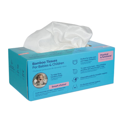 Suche chusteczki bambusowe dla niemowląt 100 szt - Canpol