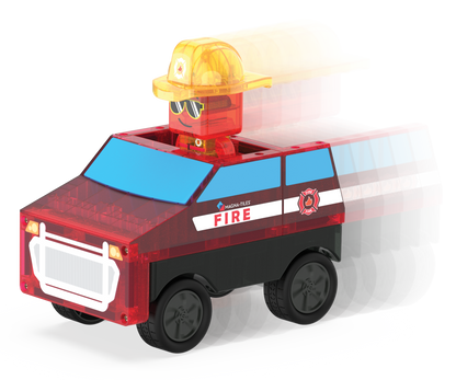 Klocki Magnetyczne Fire Rescue 27 el. - MAGNA-TILES®