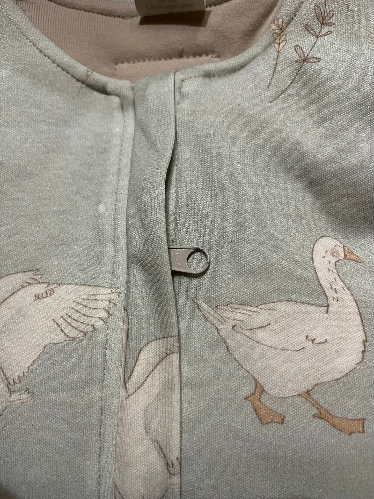 Śpiworek dla niemowlaka 1.0 TOG - ColorStories Happy Goose Olive 6-18 m