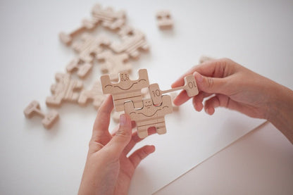 Zabawka zręcznościowa dla dzieci RÓWNOWAŻNIA drewniana Atleci 3+ Babai