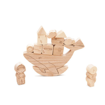 Równoważnia historie z morza, wieloryb, naturalna Babai