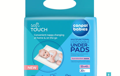 Wielofunkcyjne podkłady higieniczne - Canpol 33x45