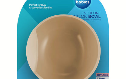 Silikonowa miseczka z przyssawką 330ml- Canpol Pistachio