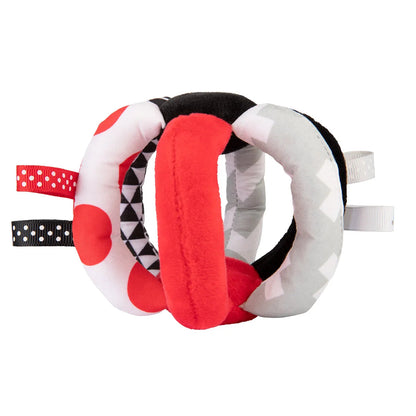 Pluszowa piłka kontrastowa Sensory Toys - Canpol