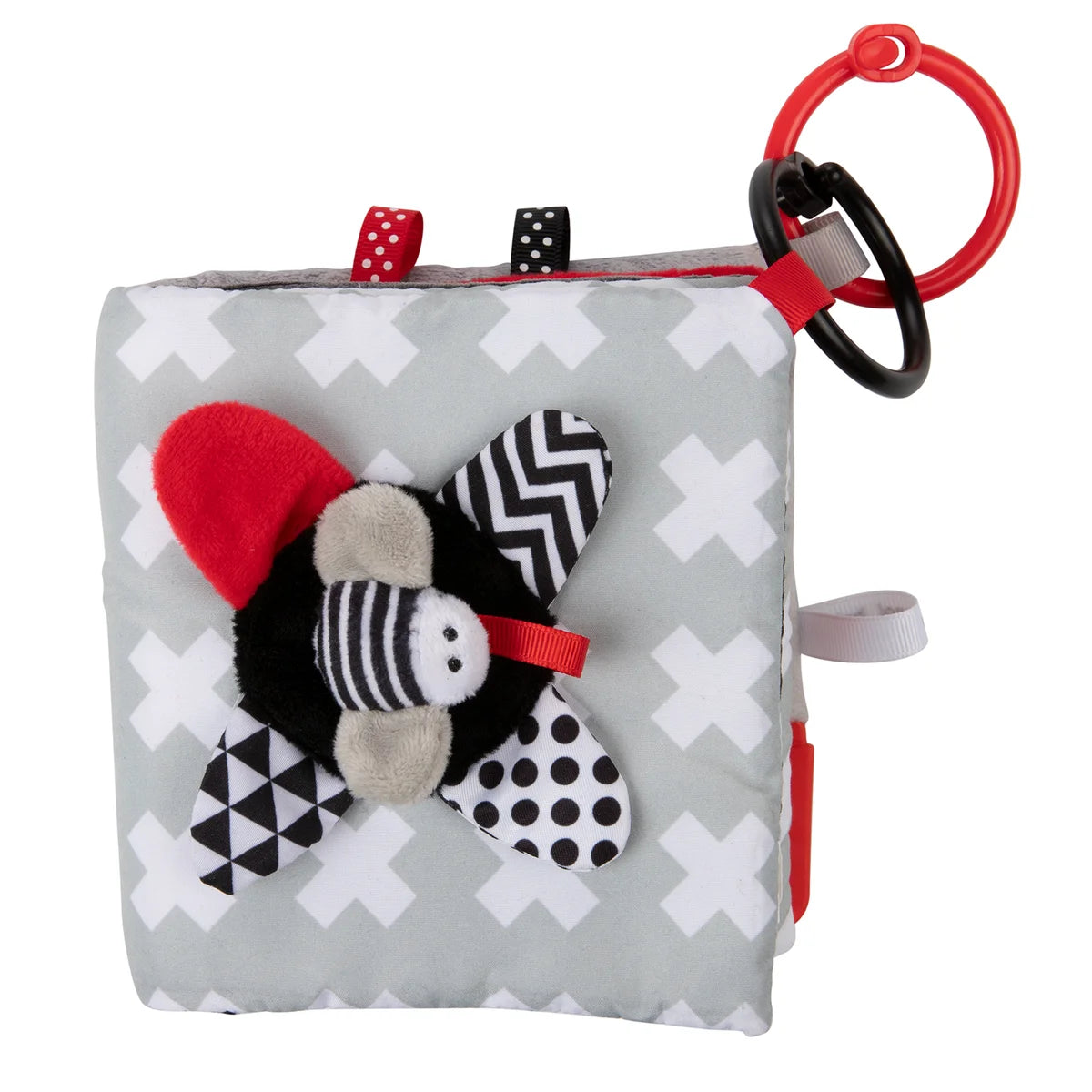 Pluszowa kontrastowa książeczka edukacyjna Sensory Toys - Canpol