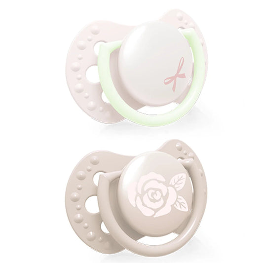 Smoczek silikonowy dynamiczny Baby Shower 2szt - Lovi LOVI