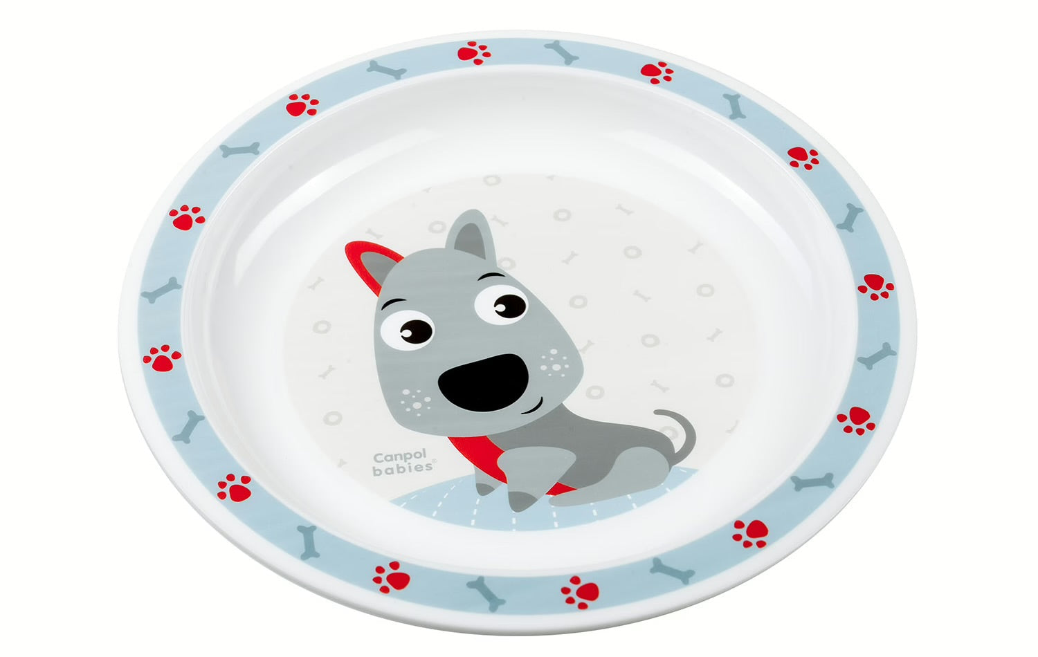 Talerz plastikowy Cute Animals - Canpol piesek
