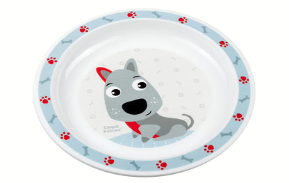 Talerz plastikowy Cute Animals - Canpol piesek